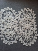 6 nowych serwetek szydelkowych