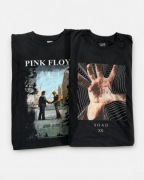 Oryginały zestaw 2 koszulek Pink Floyd SOAD System of a Down