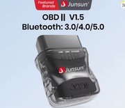 Junsun Auto Scanner ELM327 Bluetooth Adapter OBD2
