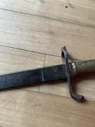 Bagnet z metalową rączką