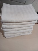 Poszewka na pościel, poduszkę i jaśka biała-komplet (140x200, 70x80, 40x40)