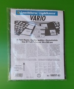 Leuchtturm 310707 - 5x stron, kart Vario 6S (dwustronna, czarna) 7 kieszeni