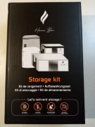 ZESTAW PUDŁA BOXY NA POŚCIEL TORBY NA UBRANIA WORKI PRÓŻNIOWE 40-72L 2 SZT