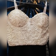 Biało-czarna piękna sukienka, roz. 38/M