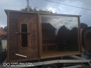 Sauna ogrodowa , ruska bania Alaska Premium 3,60