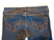Spodnie damskie jeans rurki niski stan 26/31 Hollister