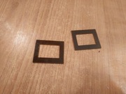 UNITRA Diora amplituner TOSCA AIDA dystans gniazda DIN podkładka 2 sztuki 