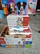 Zestaw 7 sztuk puzzli ze zwierzętami trefl