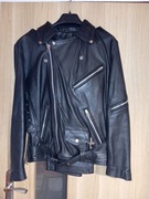 Ramoneska motocyklowa  damska skóra naturalna