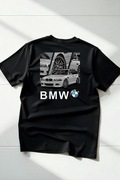 Męska Czarna Bluza M Srebrne BMW E46 Touring