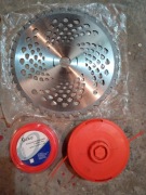 Tarcza do kosy spalinowej-żyłka-automatyczna głowica