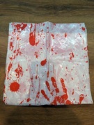 Krwisty foliowy obrus Halloween