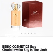 BeBIO SKY IS THE LIMIT WODA PERFUMOWANA EDP 50ml. Rozpakowany .