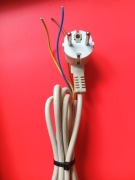 Wtyczka sieciowa 16A 250V AC+kabel 3x0,75mm 