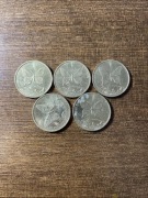 Stare monety z paziem królowej