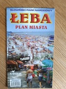 Łeba plan miasta