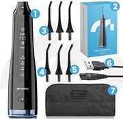 IRYGATOR DO ZĘBÓW BEZPRZEWODOWY DENTYSTYCZNY 6 DYSZ 4 TRYBY 