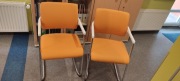 Krzesło konferencyjne pomarańczowe/żółte