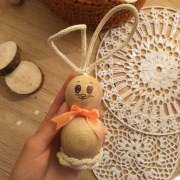 Króliczek ręcznie wykonany 