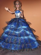 Suknia ,ubranko dla lalki barbie