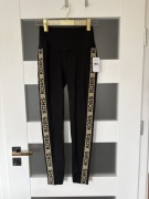 Michael Kors legginsy leginsy XS nowe metka czarne złote