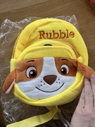 Psi patrol plecak plusz Rubble  żółty NOWY