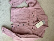 Kurta , katana dżinsowa kolor pudrowy róż