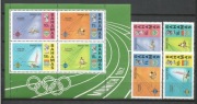 Bahamy 1972 Mi 340-343+blok 5 olimpiada sport**czyste