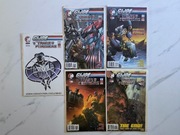 G.I. Joe vs The Transformers II Komiksy DD 2004r. USA 6+1szt. KOMPLET