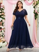 Sukienka wieczorowa elegancka na Sylwestra XL plus size 