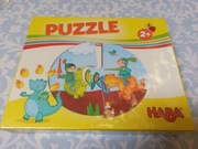 Puzzle Księżniczka i Rycerz puzzle duo Haba 2+