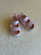 Sandały Crocs Crocband III Sandal Kids r. C12 Różowe Oryginalne