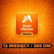 Avast Ultimate - 12 MSC | 365 DNI I KOD AKTYWACYJNY | Gwarancja I 24/7