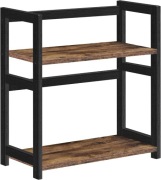 Stojak na przyprawy, 2-poziomowa półka do przechowywania, na biurko