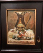 Obraz olejny -  Marek Chmielewski 3 płomyki