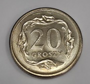 20gr groszy 1998 real foto mennicza Stan 1/-1 