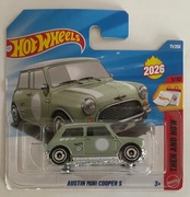 HOT WHEELS Austin Mini Cooper S Nowy samochodzik kolekcja Mattel