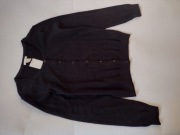 Sweter czarny rozpinany 100% bawełna ,,H&M" roz. 38
