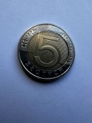 5 zł z defektem 
