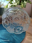 Kryształ - Miska na owoce lub ciasteczka  -PRL