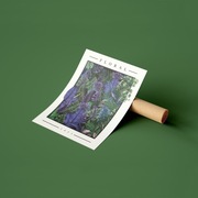 "FLORAL" 40x50 PLAKAT GRAFIKA FINE ART