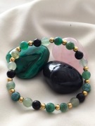 Bransoletka „Zielona Tarcza” – Odnowa, Spokój i Ochrona