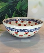 Miska ceramiczna Bolesławiec 2 L 24 cm  ceramika Bolesławiec 