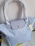 Błękitna / skyway/ baby blue torebka LONGCHAMP roz L 