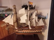 Model żaglowca portugalskiego