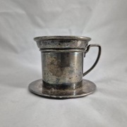 Stary Platerowany zaparzacz Qualitat DVN Schwerte Art deco