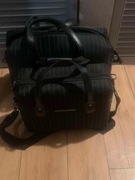 Wittchen torba podróżna kabinowa + kuferek kosmetyczka / usztywniane