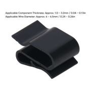 Uchwyt kabla solarnego z tworzywa sztucznego 48szt