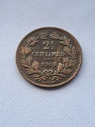 LUKSEMBURG 2 1/2 CENTYMA 1901