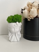 Doniczka betonowa z chrobotkiem